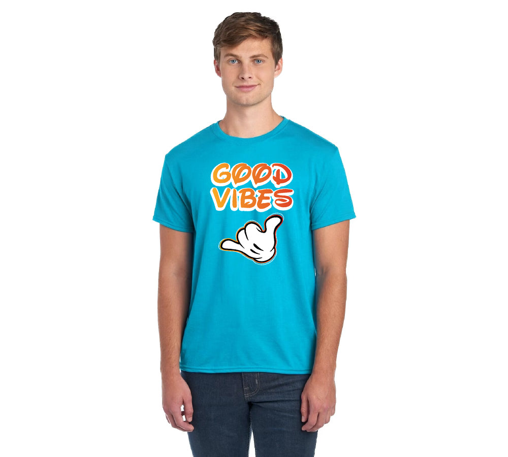 Disney Mickey Good Vibes Shirt - Adult, Unisex