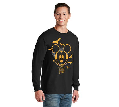 Disney Halloween Mickey Boo Shirt - Adult, Unisex