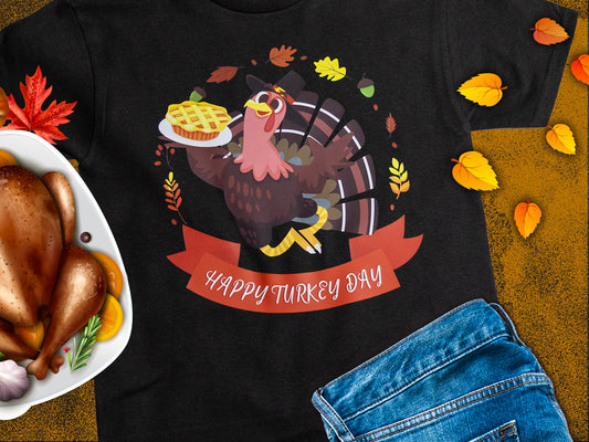 Happy Turkey Day - Youth - Unisex